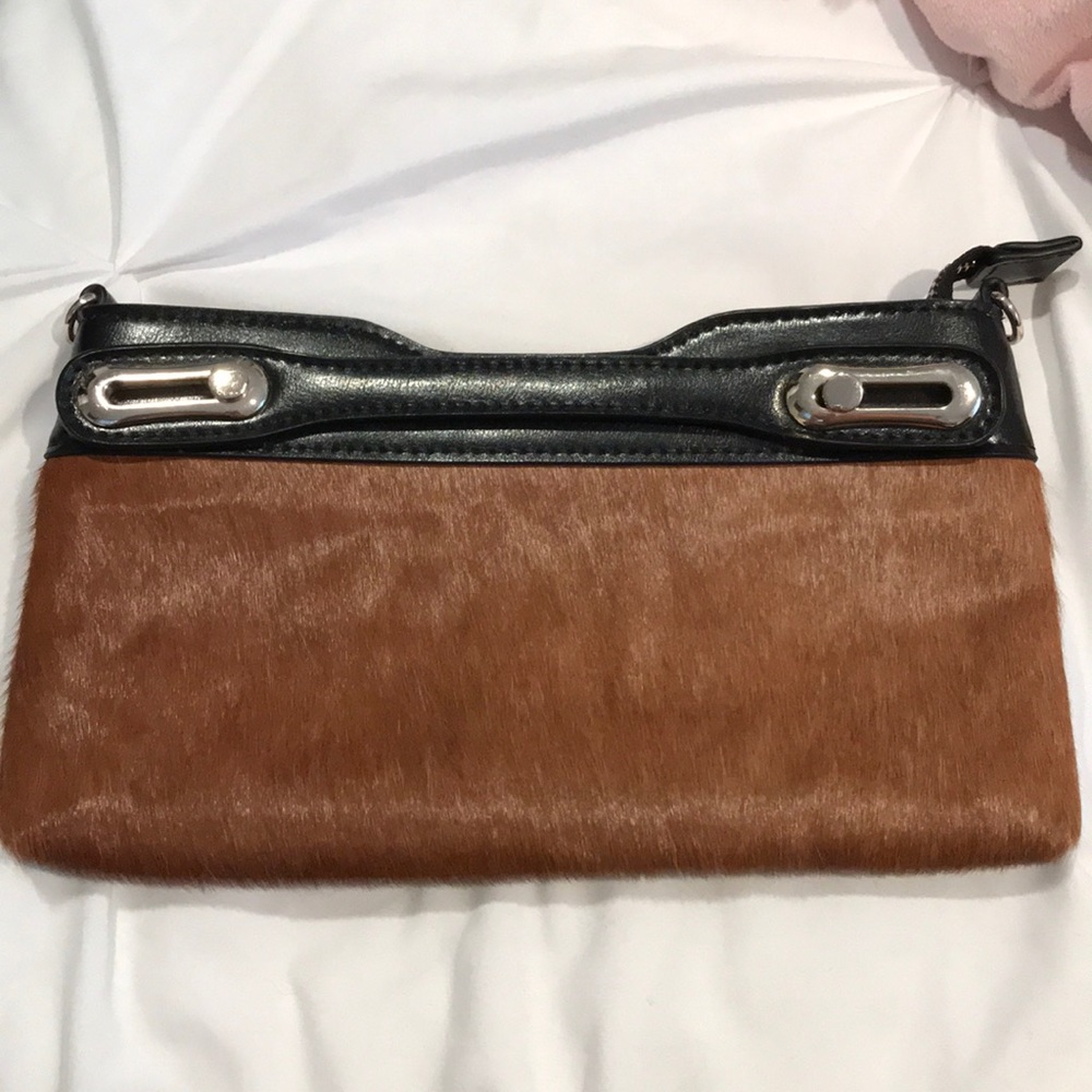 SR2 Faux Fur Clutch